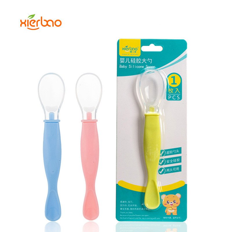Baby Silicone Spoon Single By Xierbao 9235