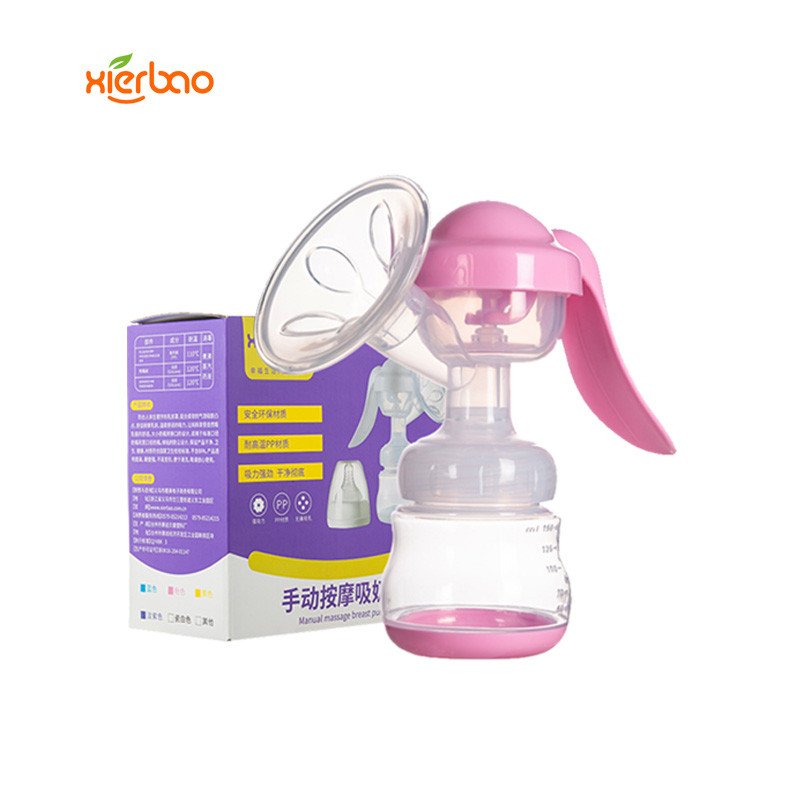 Manual massage breast pump By Xierbao 9162