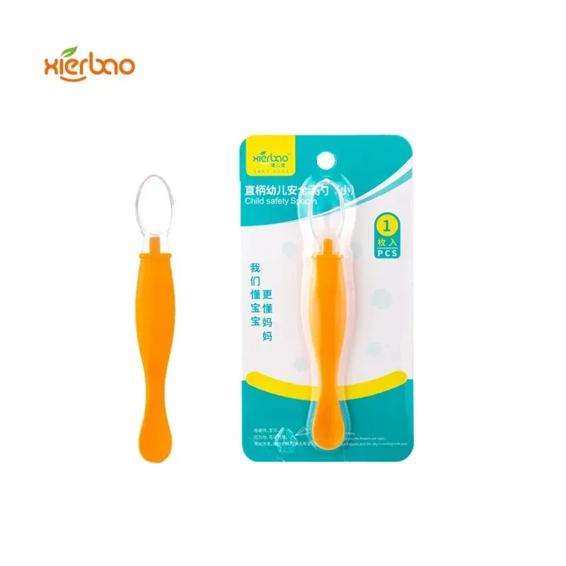 Child Safety Baby Silicone Spoon By Xierbao 9278