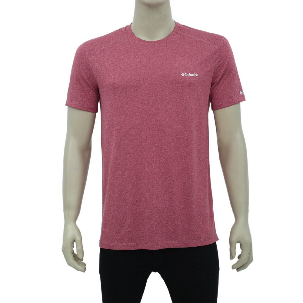 Columbia Men’s Short Sleeve T-Shirt – Pink