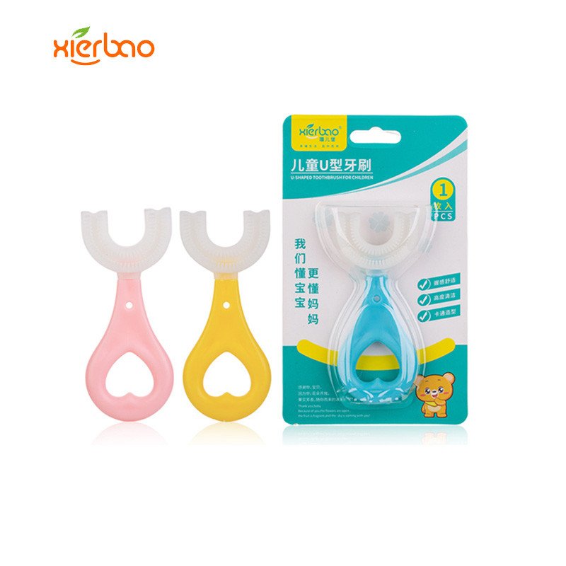 U- Shaped Toothbrush For Baby Kids By Xierbao 9353